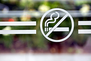 No smoking sign