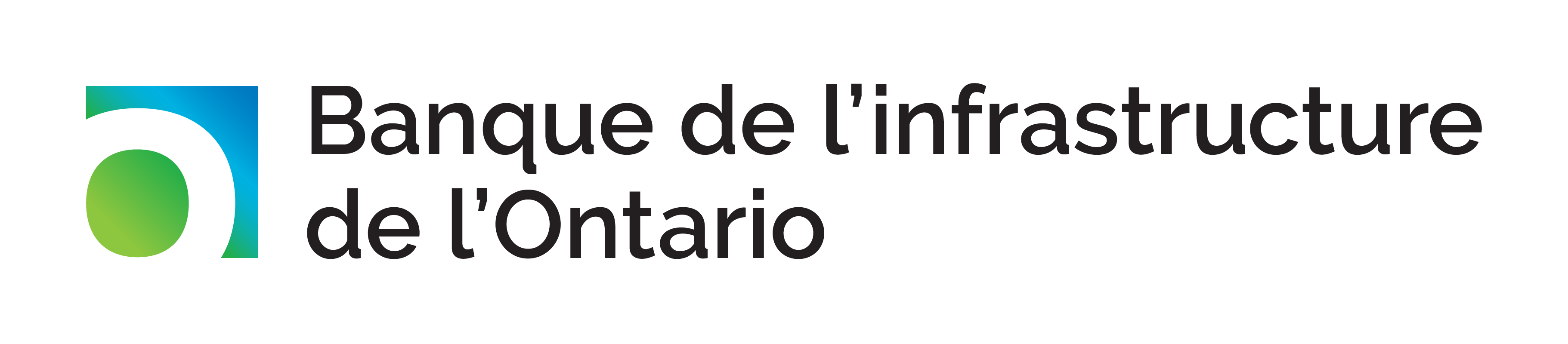 Logo de la Banque de l’infrastructure de l’Ontario.